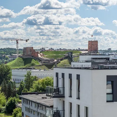 Gediminas Castle View With Parking By Reside Baltic 아파트