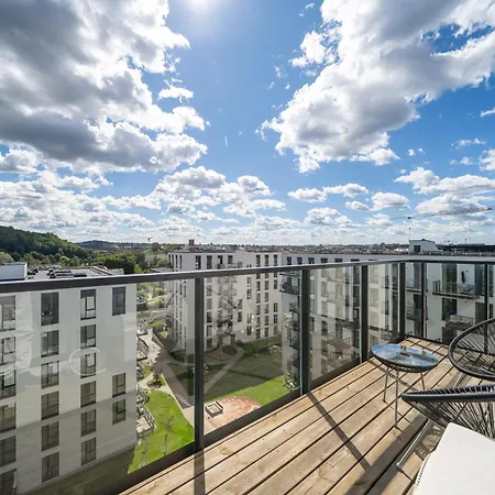 Gediminas Castle View With Parking By Reside Baltic 아파트 빌뉴스